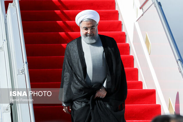 سفر روحانی به قزاقستان