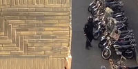 واکنش پلیس به تخریب موتور سیکلت های مردم/  کار پلیس نبود!