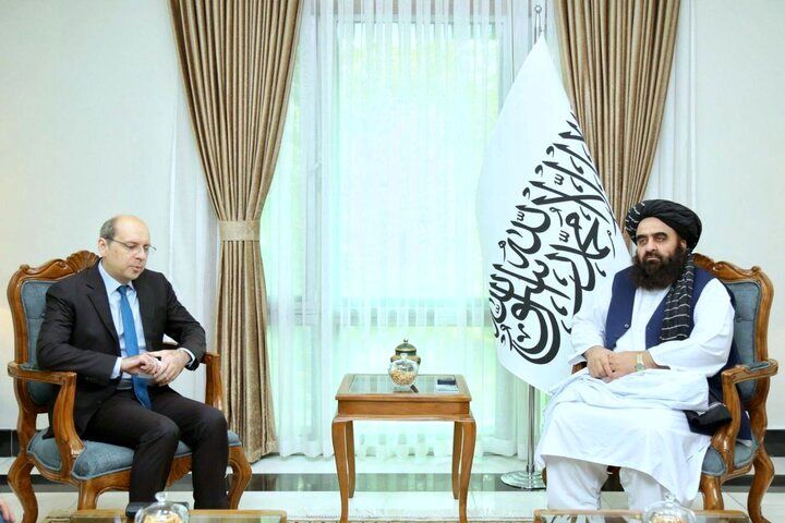دیدار وزیر خارجه طالبان با سفیر روسیه در کابل
