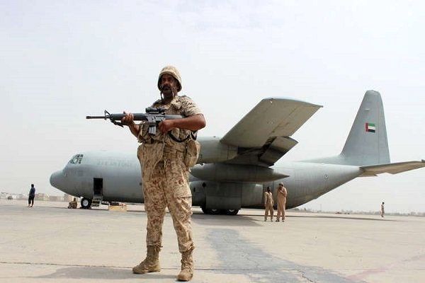 پنجمین هواپیمای نظامی امارات در جزیره «سقطری» فرود آمد