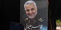 احترام نظامی جالب دختر لبنانی به سردار سلیمانی + عکس