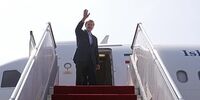 لاریجانی عازم آنتالیا شد + عکس 