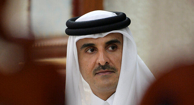 پیام تسلیت امیر قطر به پادشاه عربستان